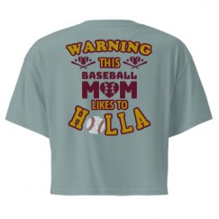 Ladies Festival Cali Crop Top Tee