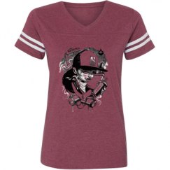 Ladies Relaxed Fit Vintage Sports Tee