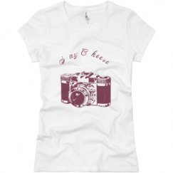 Ladies Slim Fit Basic Promo Jersey Tee