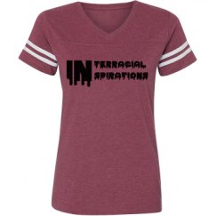 Ladies Relaxed Fit Vintage Sports Tee