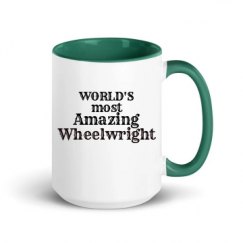 15oz Ceramic Mug with Color Inside