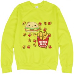 Unisex Neon Crewneck Sweatshirt