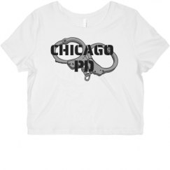 Ladies Slim Fit Crop Top Tee