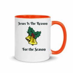 11oz Ceramic Mug with Color Inside