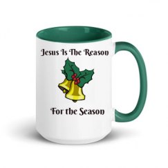 15oz Ceramic Mug with Color Inside