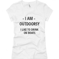 Ladies Slim Fit Basic Promo Jersey Tee