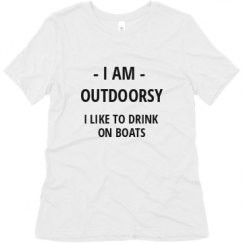 Ladies Relaxed Fit Super Soft Triblend Tee