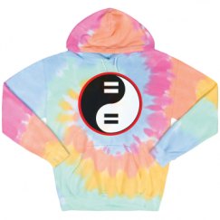 Unisex Tie-Dye Fleece Hoodie