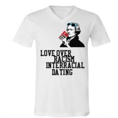 Unisex V-Neck Jersey Tee