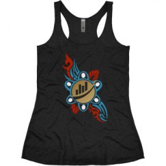 Ladies Slim Fit Super Soft Racerback Triblend Tank