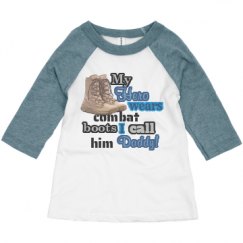Toddler 3/4 Sleeve Raglan Tee