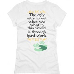 Ladies Slim Fit Basic Promo Jersey Tee