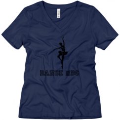 Ladies Relaxed Fit V-Neck Tee
