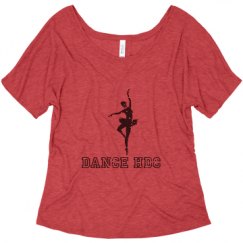 Ladies Flowy Slouchy Tee