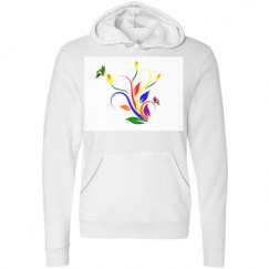 Unisex Fleece Pullover Midweight Hoodie