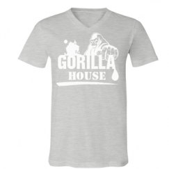 Unisex V-Neck Jersey Tee