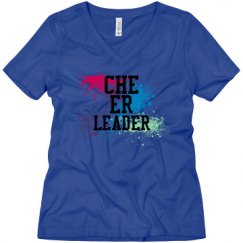 Ladies Relaxed Fit V-Neck Tee