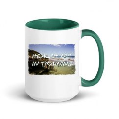 15oz Ceramic Mug with Color Inside