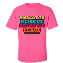 Unisex Ultra Cotton Safety Neon Crewneck Tee