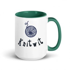 15oz Ceramic Mug with Color Inside