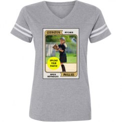 Ladies Relaxed Fit Vintage Sports Tee