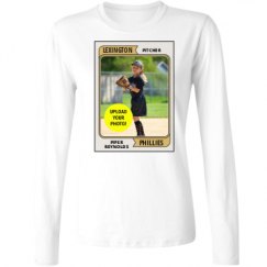 Ladies Relaxed Fit Basic Long Sleeve Tee