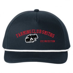 Snapback Five-Panel Rope Hat