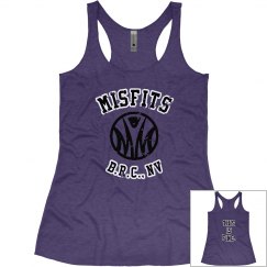 Misfits logo girls tank