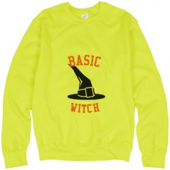 Unisex Neon Crewneck Sweatshirt