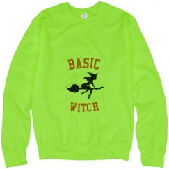 Unisex Neon Crewneck Sweatshirt