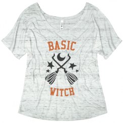 Ladies Flowy Slouchy Tee