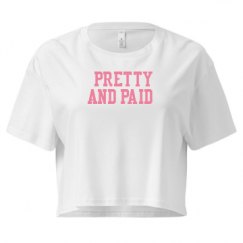Ladies Festival Cali Crop Top Tee