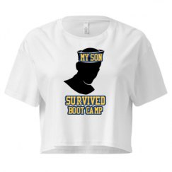 Ladies Festival Cali Crop Top Tee