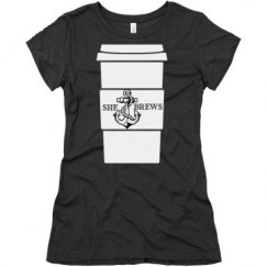 Ladies Slim Fit Super Soft Triblend Tee