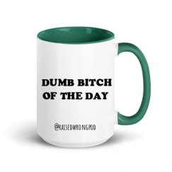 15oz Ceramic Mug with Color Inside