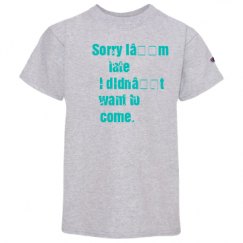 Youth Champion Short Sleeve Tagless Tee