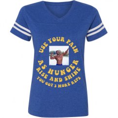 Ladies Relaxed Fit Vintage Sports Tee