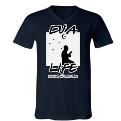 Unisex V-Neck Jersey Tee