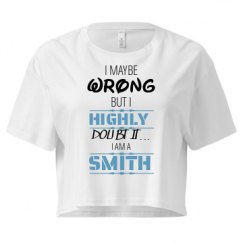 Ladies Festival Cali Crop Top Tee