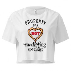 Ladies Festival Cali Crop Top Tee