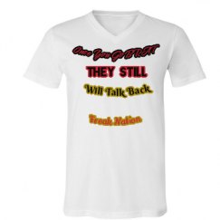 Unisex V-Neck Jersey Tee