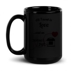 15oz Black Glossy Mug