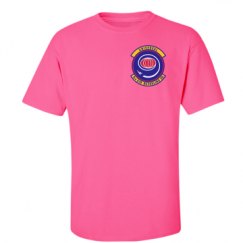 Unisex Ultra Cotton Safety Neon Crewneck Tee