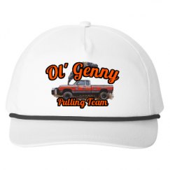 Snapback Five-Panel Rope Hat