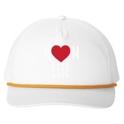 Snapback Five-Panel Rope Hat