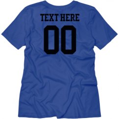Ladies Relaxed Fit V-Neck Tee