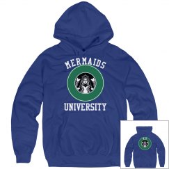 Mermaids University Hoodie sweatshirt!
