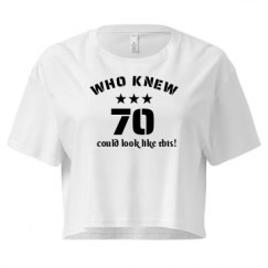 Ladies Festival Cali Crop Top Tee