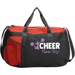 Custom Name Cheer Bag