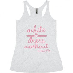 Ladies Slim Fit Super Soft Racerback Triblend Tank